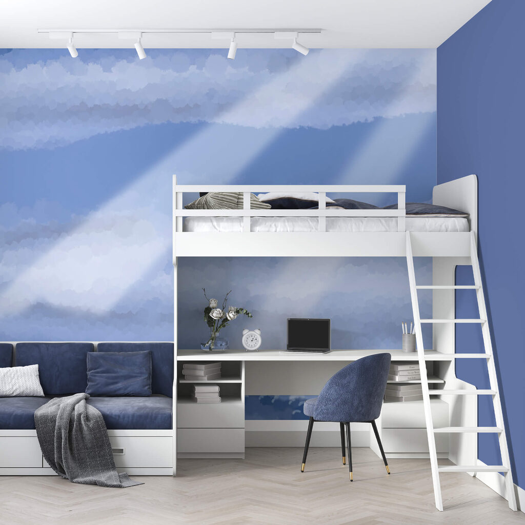 Raze prin nori — interior 1