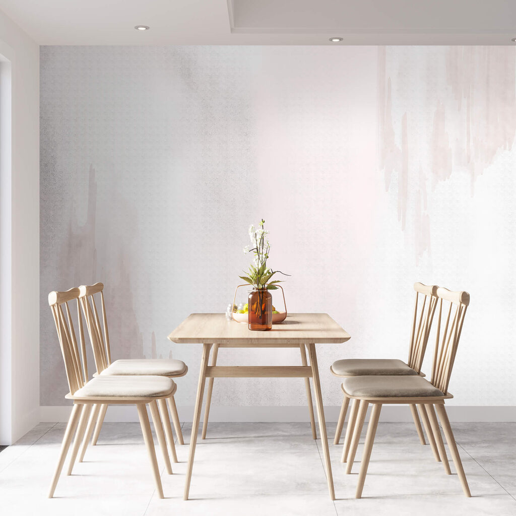 Vopsea roz care curge — interior 1