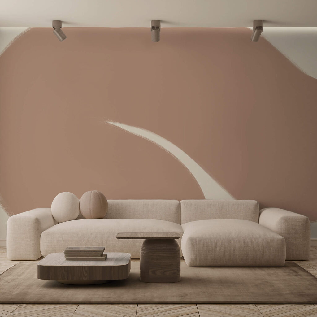 Forme rotunde unite într-un interior