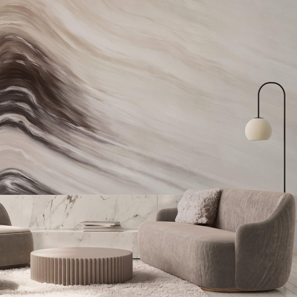 Vopsea curge în maro — interior 2