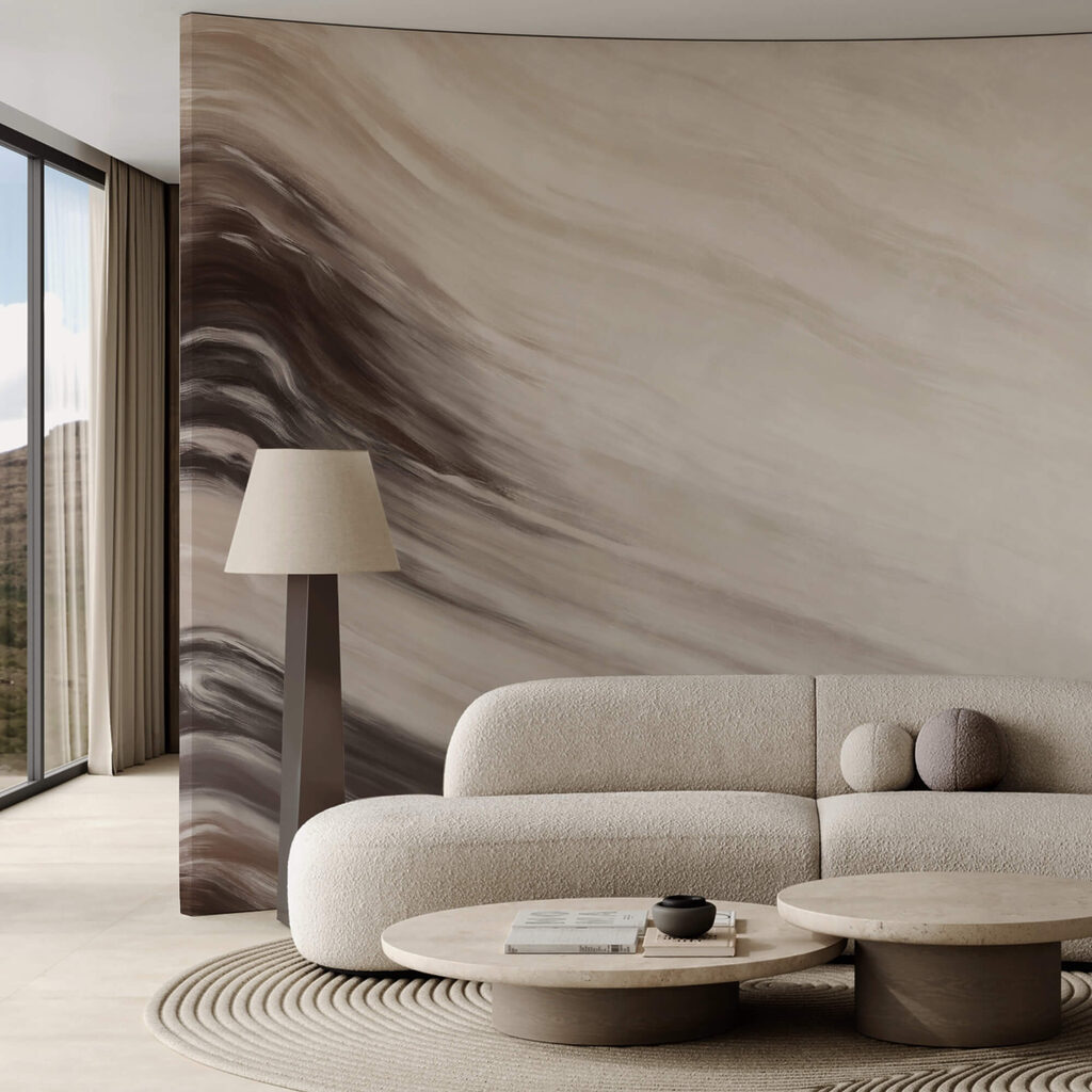 Vopsea curge în maro — interior 3