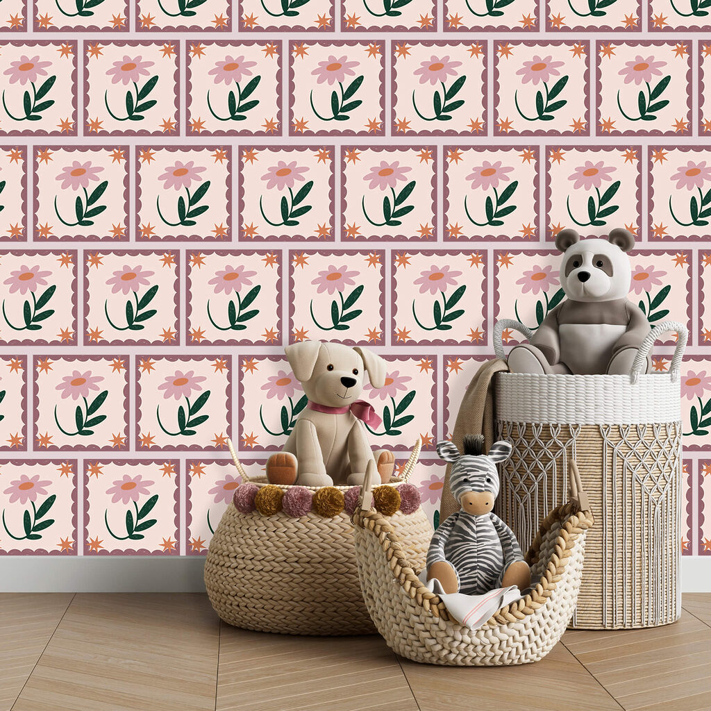 Timbre cu flori — interior 2