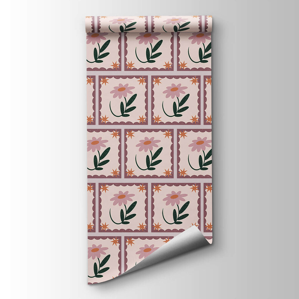 Timbre cu flori — vizualizare produs