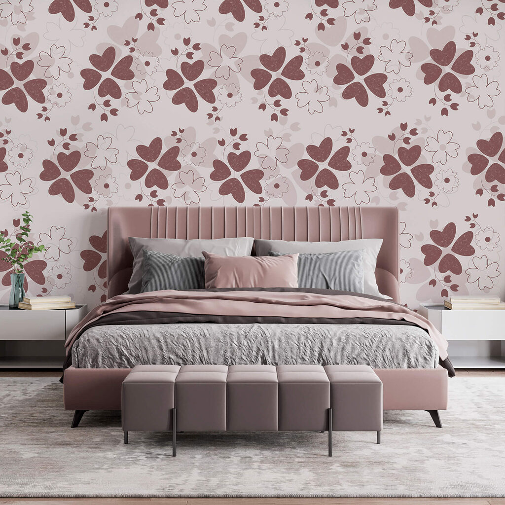 Flori roz care plutesc — interior 2