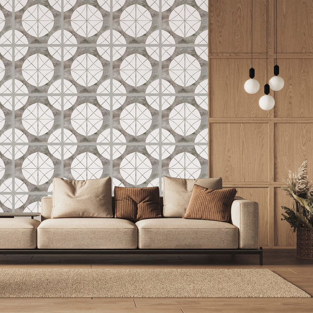 Geometrie în rozete — interior 2