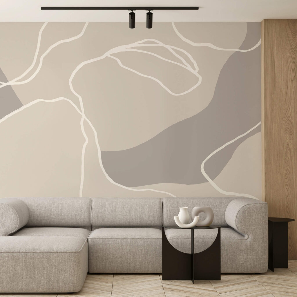 Linii libere pe culori — interior 1