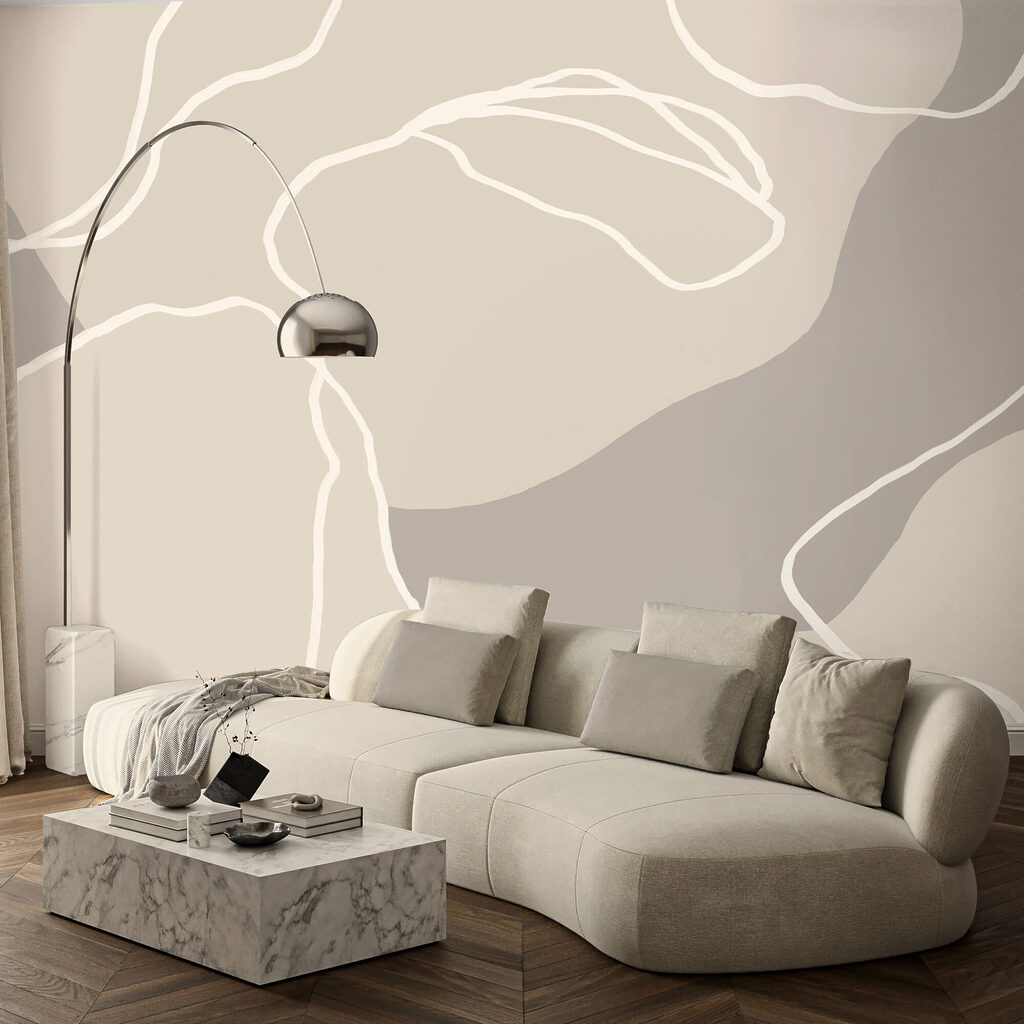 Linii libere pe culori — interior 2
