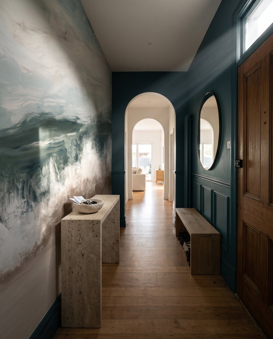 Val verde pe nisip — interior 4