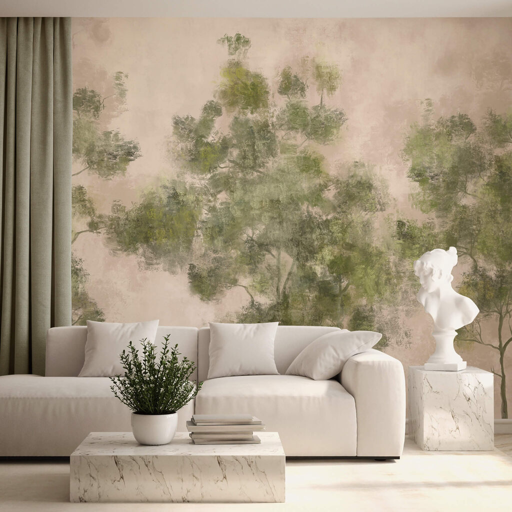 Copaci înalți în verde — interior 3