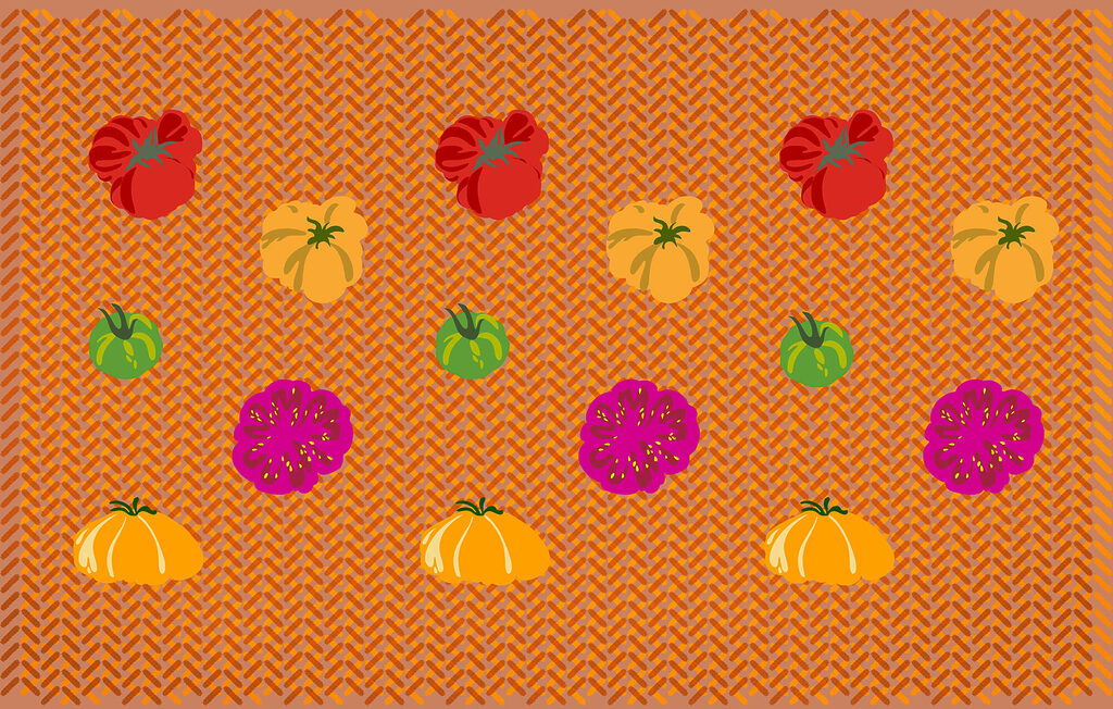 Dovleci în zigzag — design complet