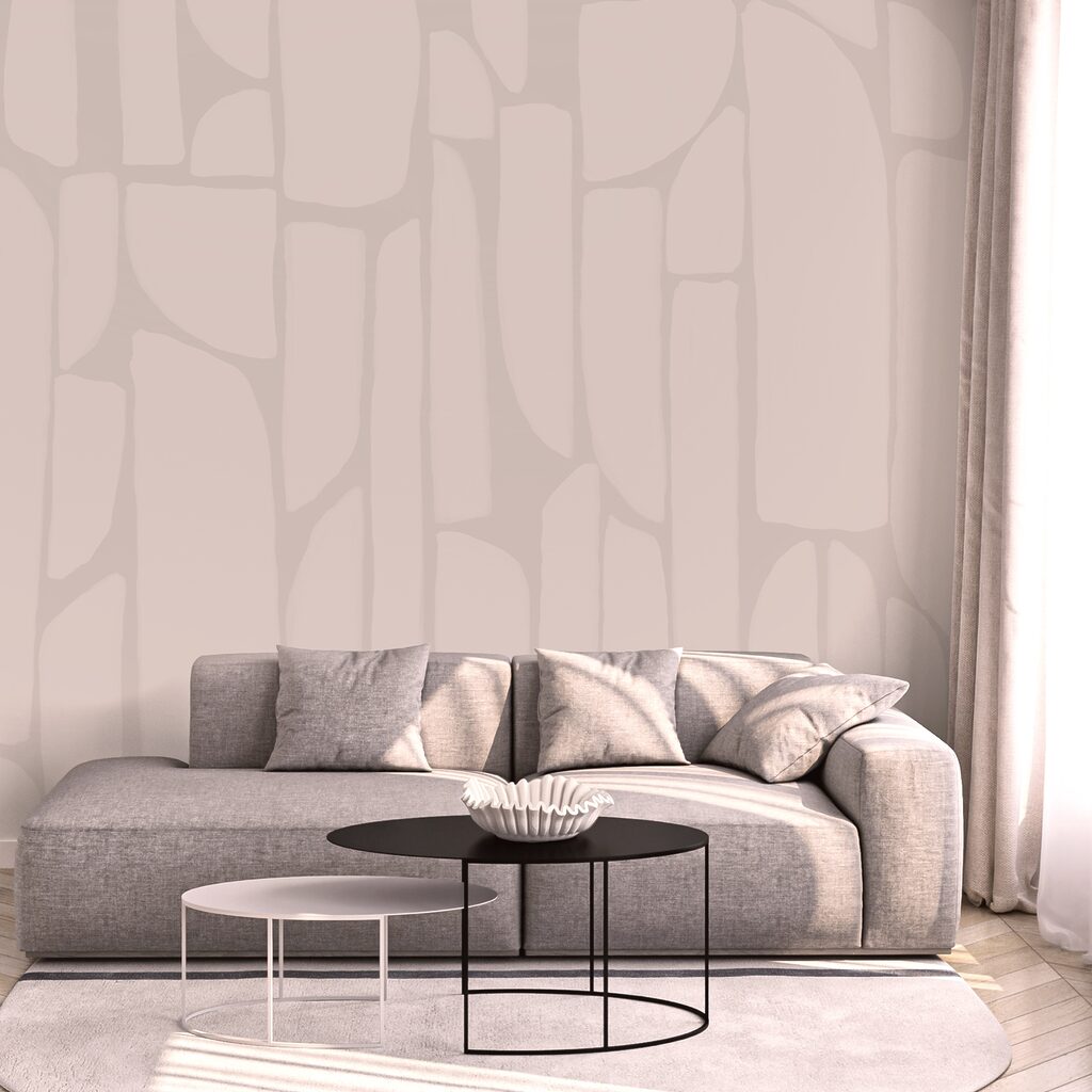 Mozaic roz rotunjit — interior 2