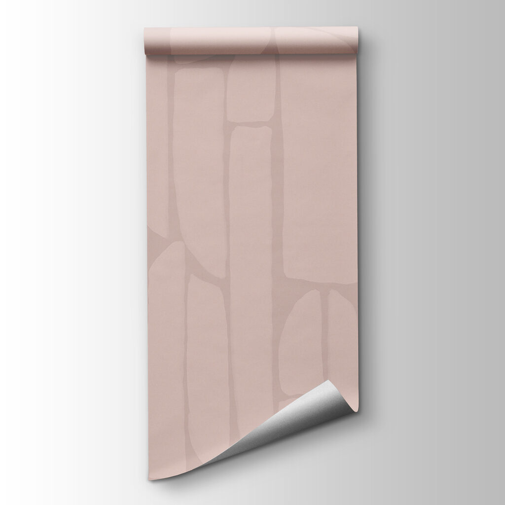 Mozaic roz rotunjit — vizualizare produs