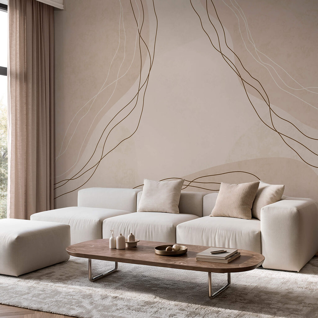 Linii care se curbează — interior 1