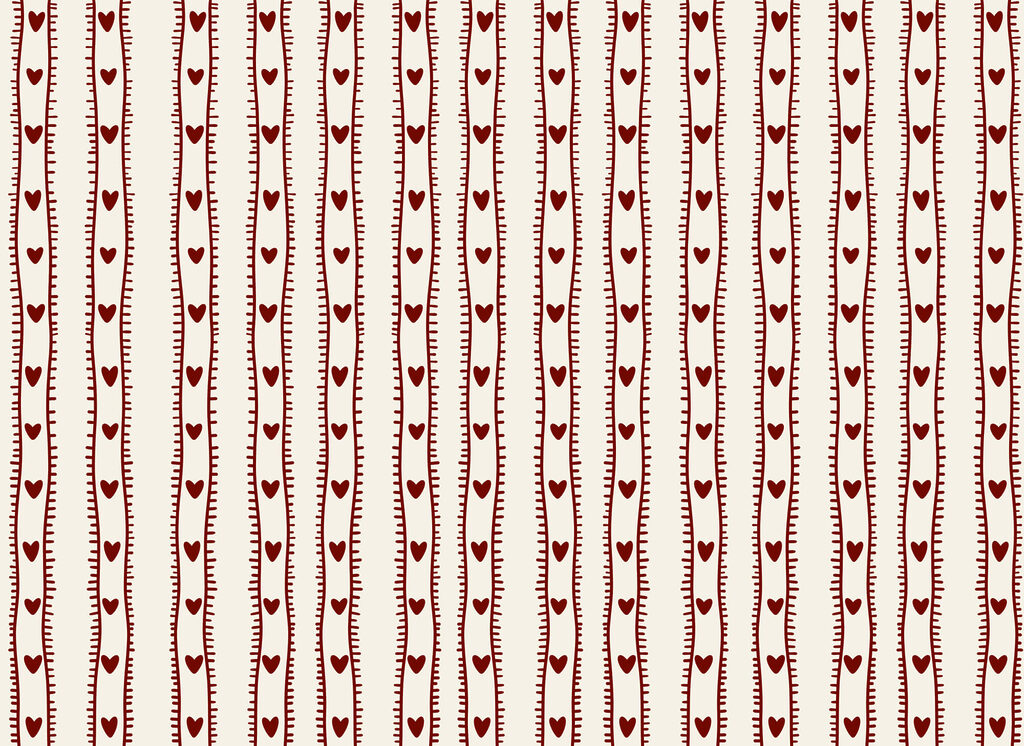 Inimioare între dungi — design complet