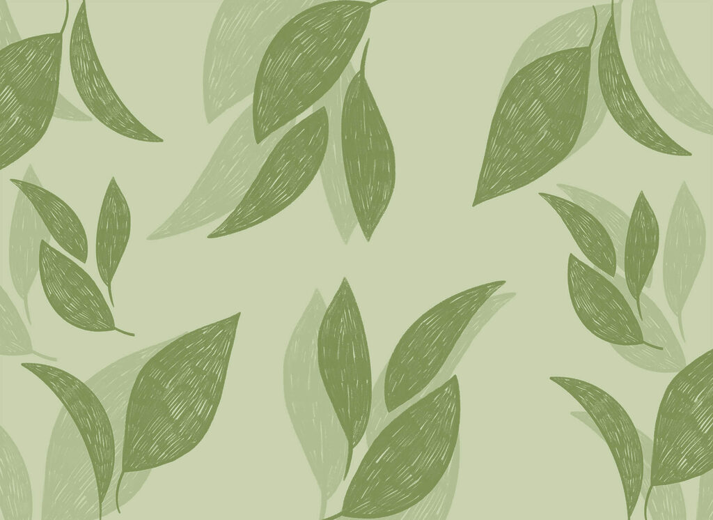Frunze în verde deschis — design complet