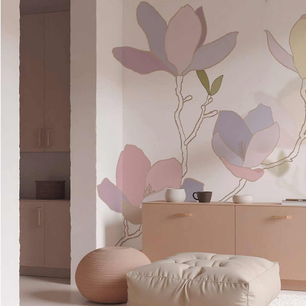 Magnolie în tonuri pastelate — interior 2