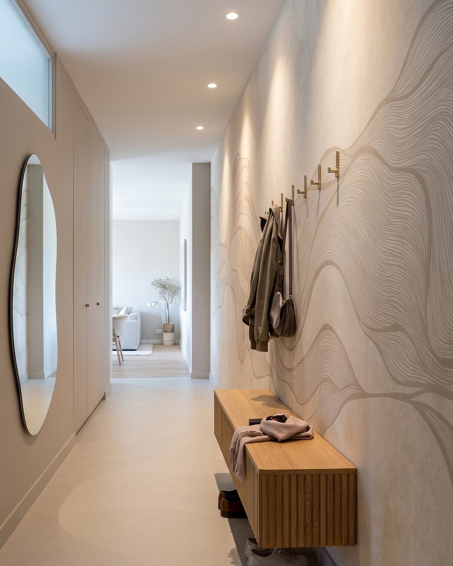 Linii ca panglici — interior 3