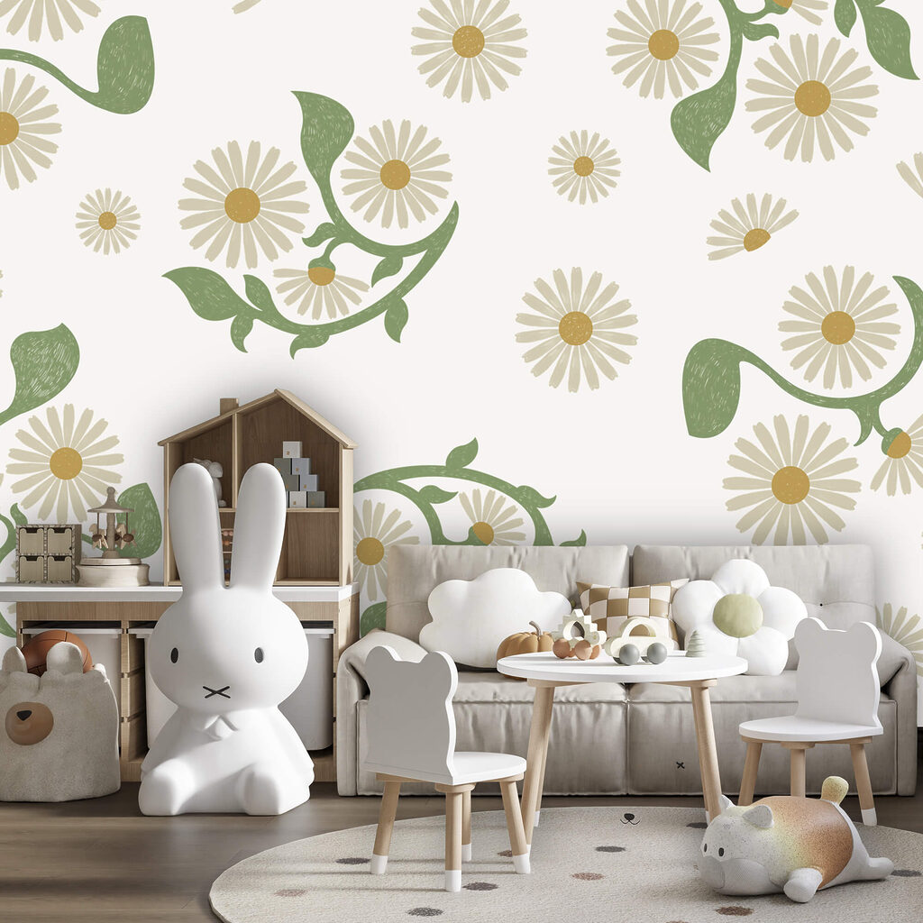 Margarete cu tulpini curbate — interior 1