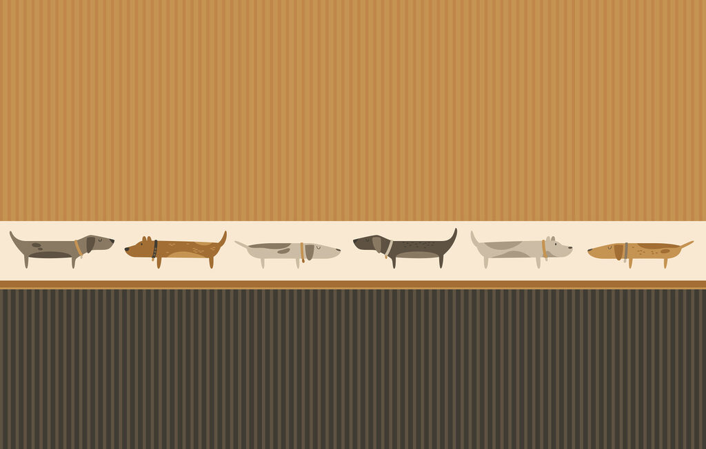 Teckei în rând — design complet