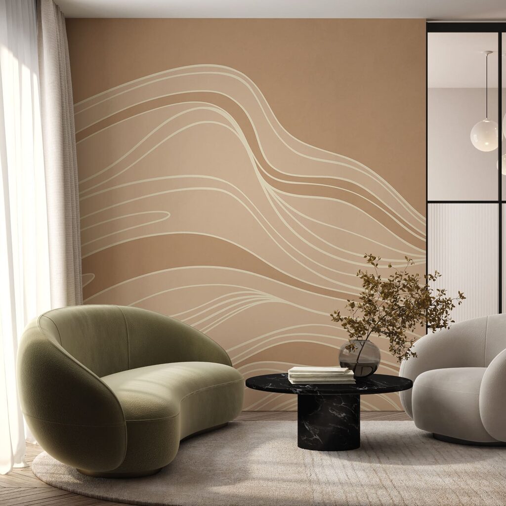 Linii albe ondulate — interior 2