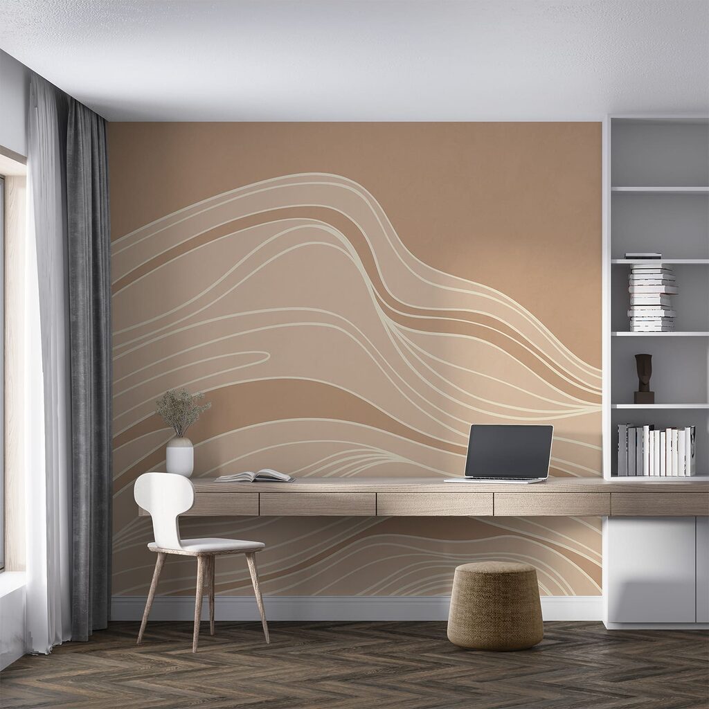 Linii albe ondulate — interior 1
