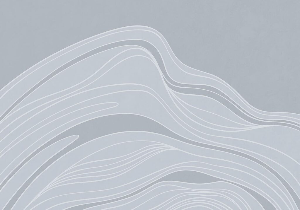 Linii albe ondulate — design complet