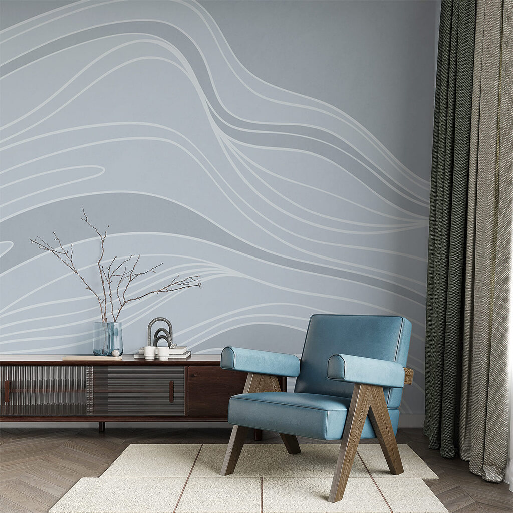 Linii albe ondulate — interior 1