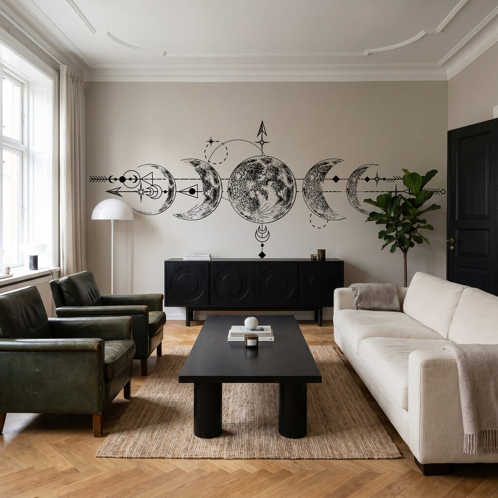 Faze lunare ornamentale — interior 1