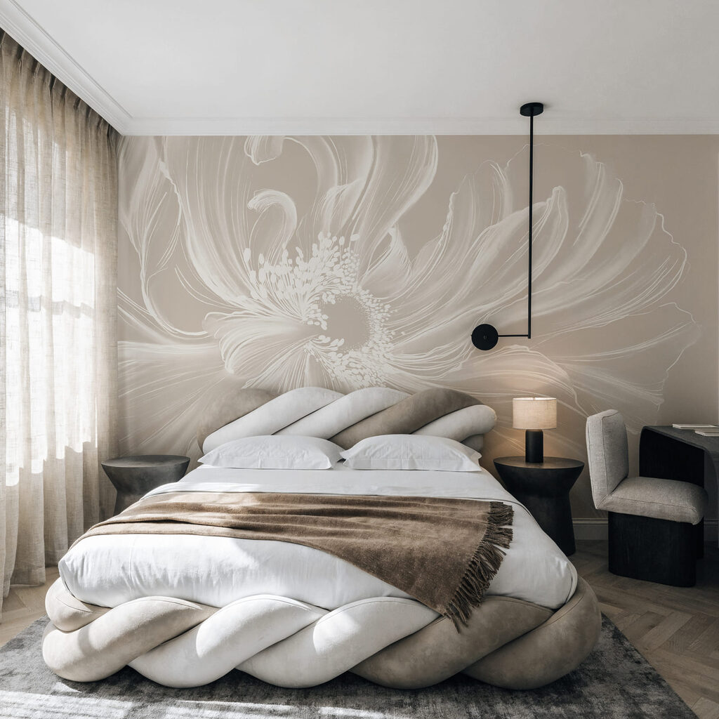 Floare luminoasă, petale înguste — interior 1