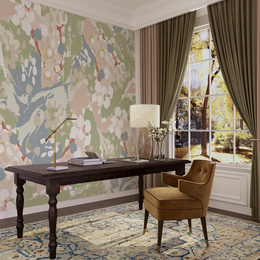 Pete florale delicate — interior 2