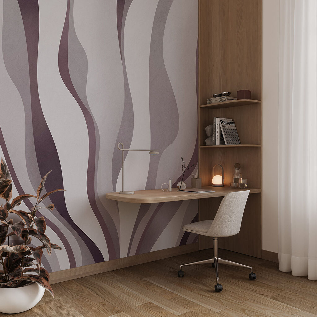 Benzi verticale ondulate — interior 2