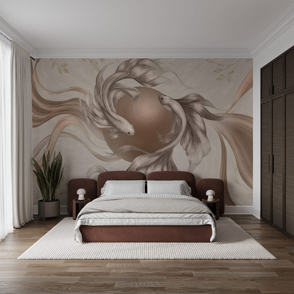 Pești în jurul sferei — interior 1