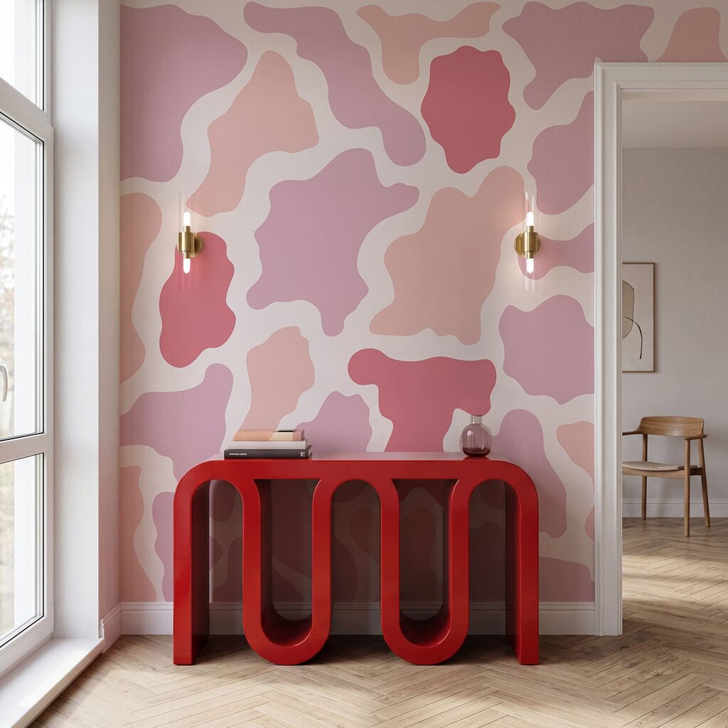 Forme organice pastelate — interior 2