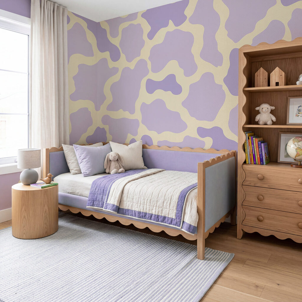 Forme organice pastelate — interior 1