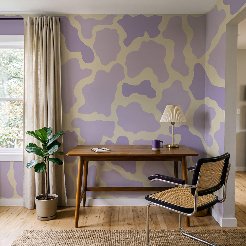 Forme organice pastelate — interior 3