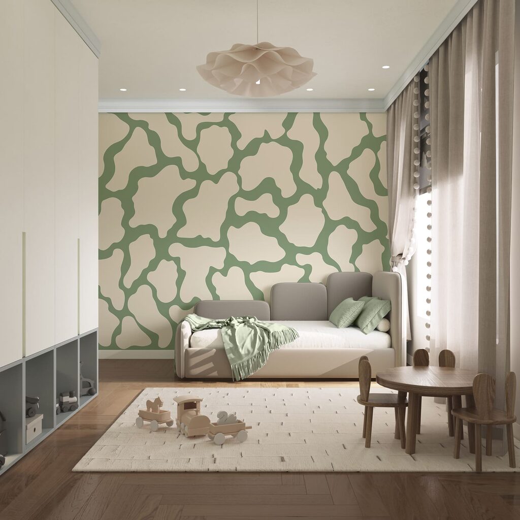 Forme organice pastelate — interior 3
