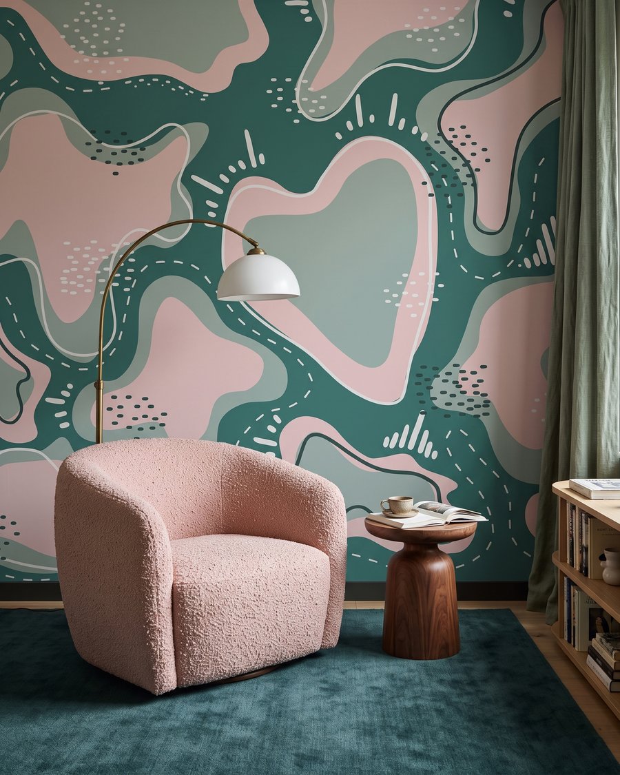 Forme cu contur punctat — interior 1