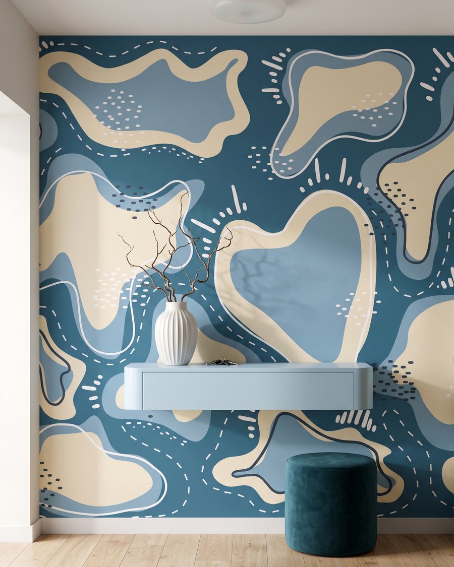 Forme cu contur punctat — interior 1
