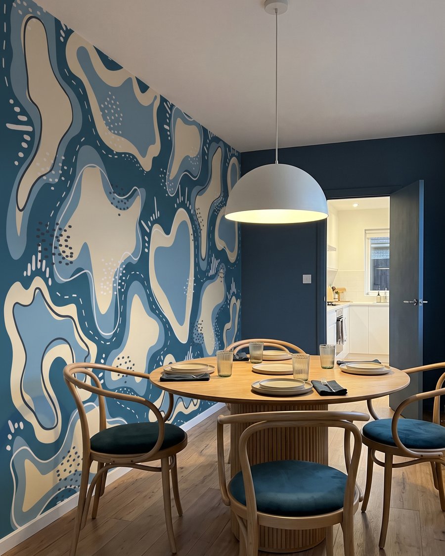 Forme cu contur punctat — interior 4