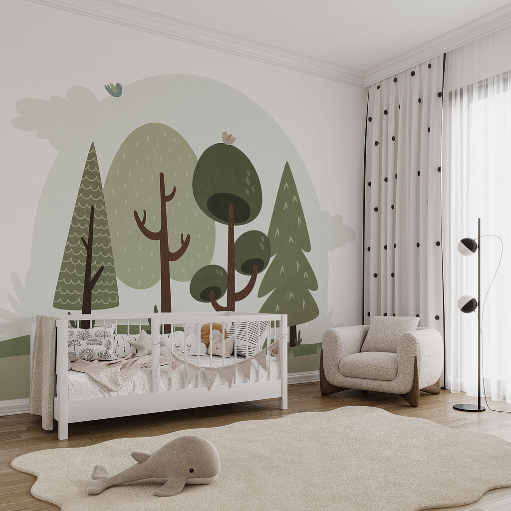Copaci pe dealuri — interior 1