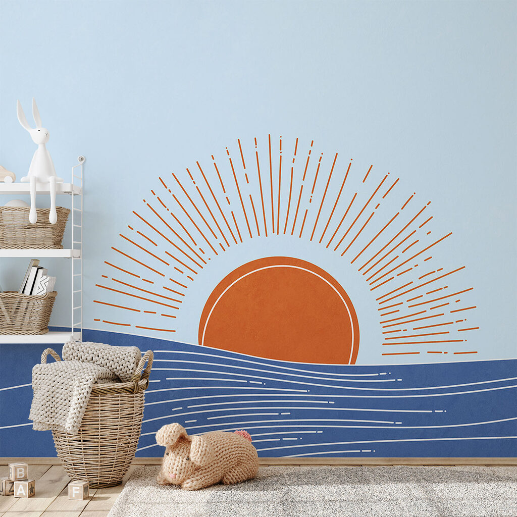 Soare deasupra valurilor — interior 1