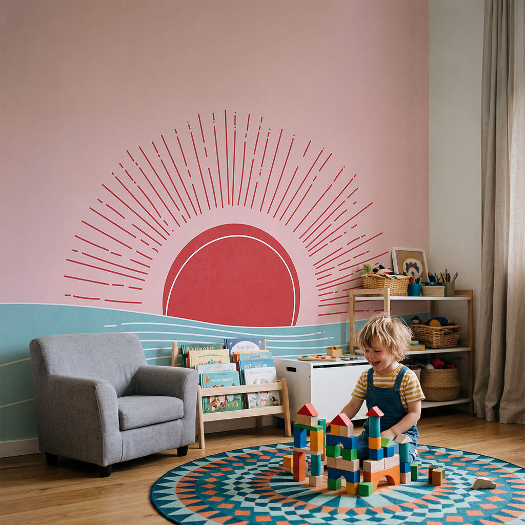 Soare deasupra valurilor — interior 1