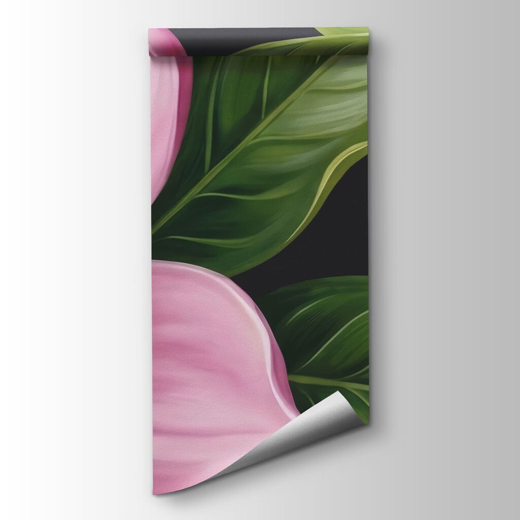 Magnolii roz pe ramuri — vizualizare produs