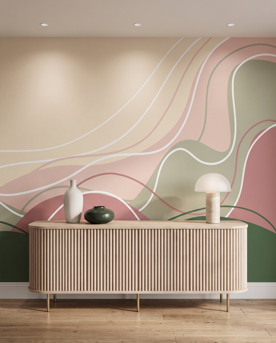 Valuri albastre sub galben — interior 6