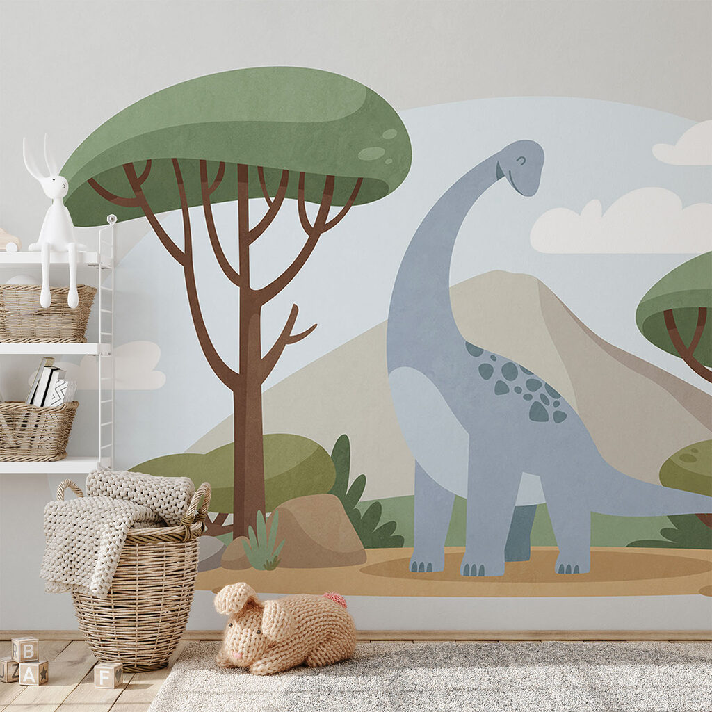 Dinozaur printre copaci — interior 2