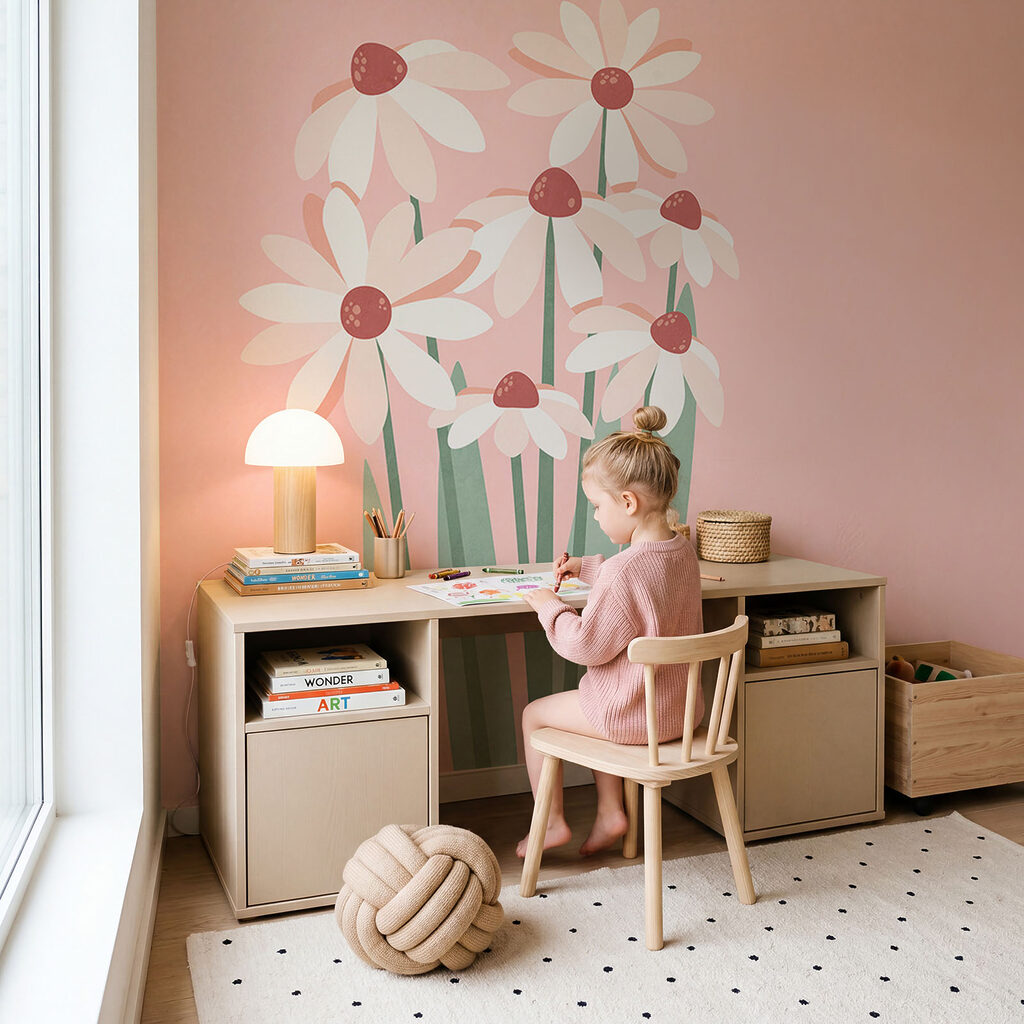 Margarete pe tulpini — interior 1