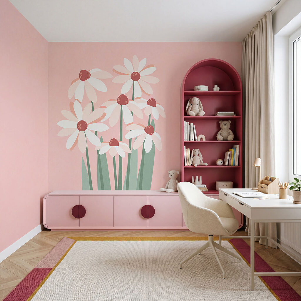 Margarete pe tulpini — interior 2