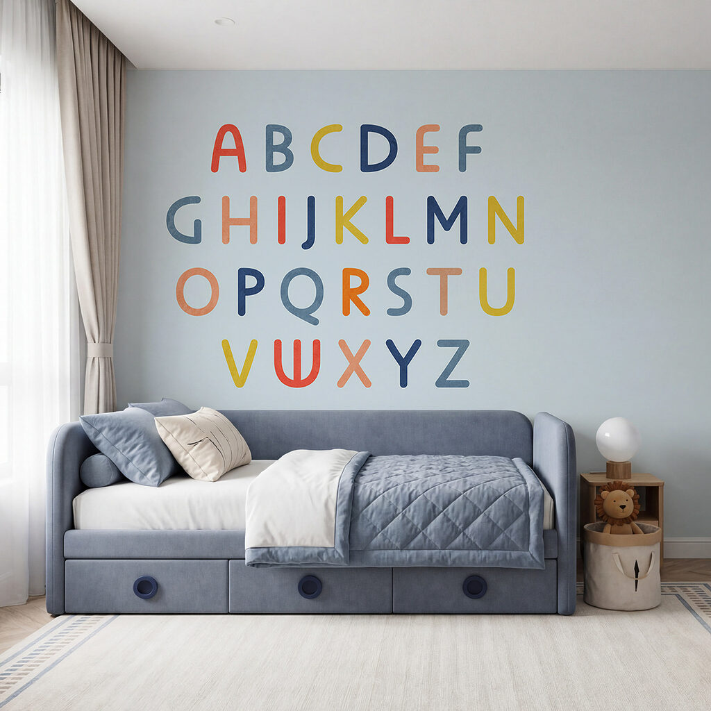 Alfabet colorat — interior 2