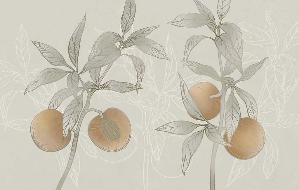 Piersici pe ramuri fine — design complet