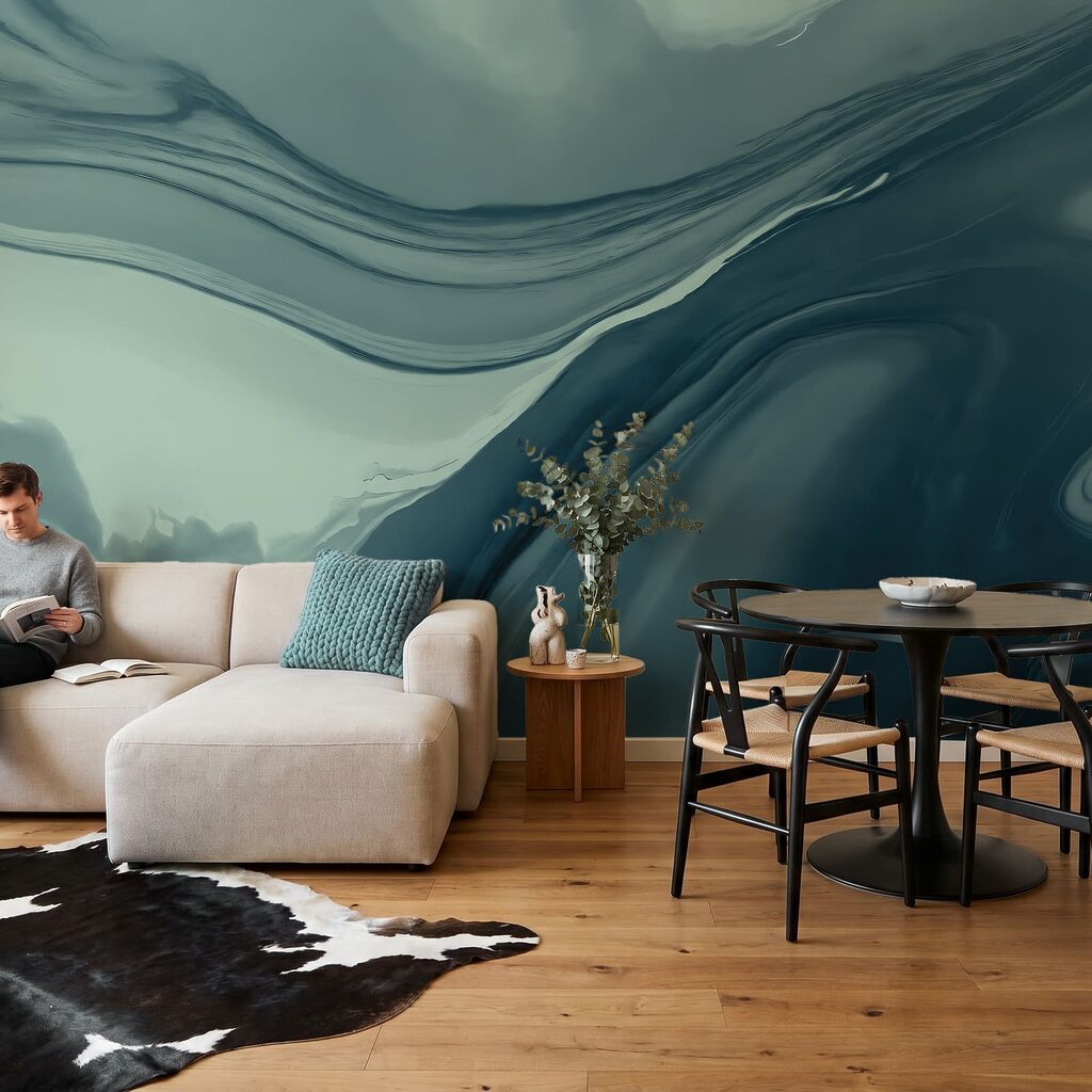 Șuvoaie colorate — interior 1
